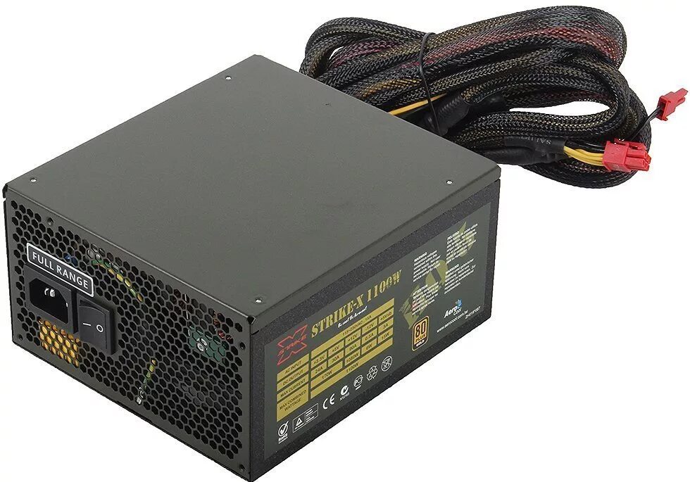 Подключение блока питания aerocool Блок питания 1100W Aerocool Strike-X Army Edition (EN 53039) - купить в Москве, 