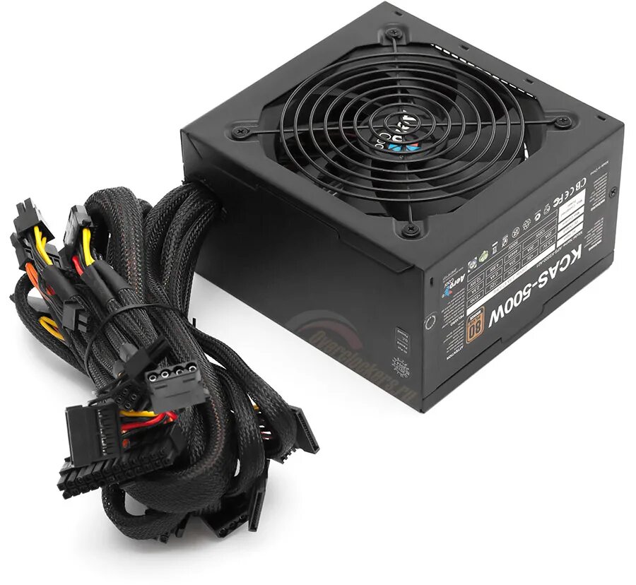 Подключение блока питания aerocool Обзор и тест трех блоков питания мощностью 500 Вт: AeroCool KCAS 500W, Chieftec 