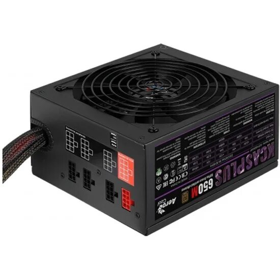 Подключение блока питания aerocool Блок питания Aerocool KCAS-650M PLUS 650W 80+ Bronze Ret - купить по низкой цене