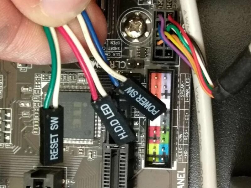 Подключение блока питания к материнской плате asrock Как подключить переднюю панель корпуса к материнской плате? ASTERA Дзен