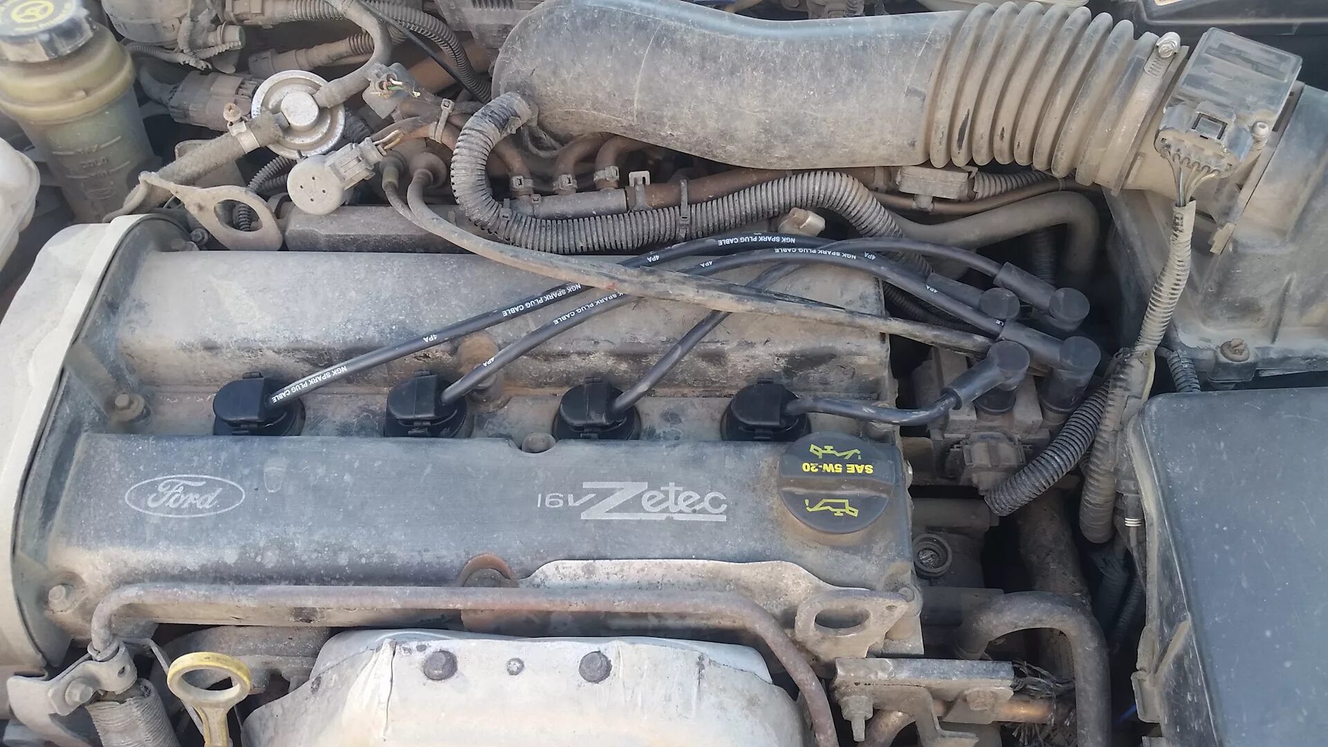 Подключение бронепроводов форд фокус 1 Замена высоковольтных проводов - Ford Focus I Hatchback, 2 л, 2003 года своими р