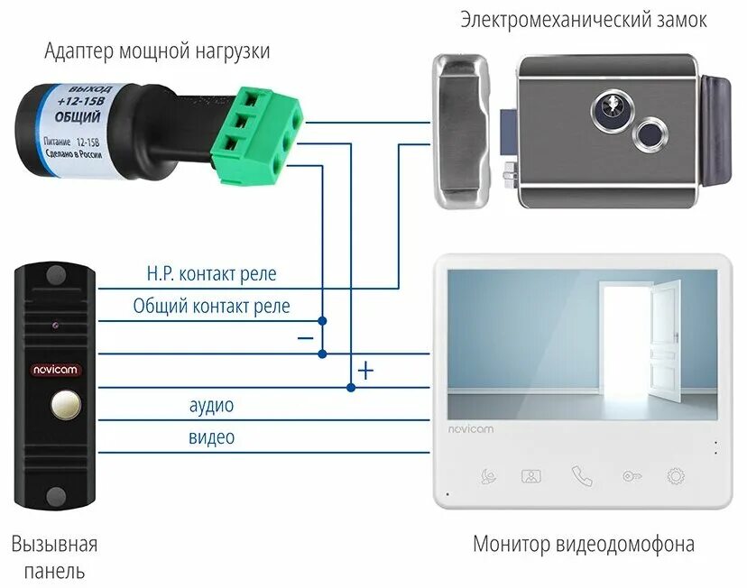 Подключение буз к электромеханическому замку Блок управления электромеханическим замком Даксис БУЗ - купить в интернет-магази