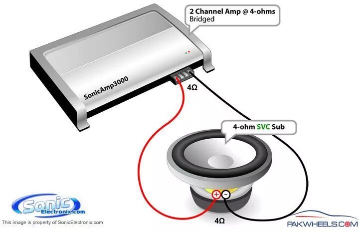 Подключение сабвуфера к усилителю 2 ома Help regarding sound system - In-Car Entertainment (ICE) - PakWheels Forums