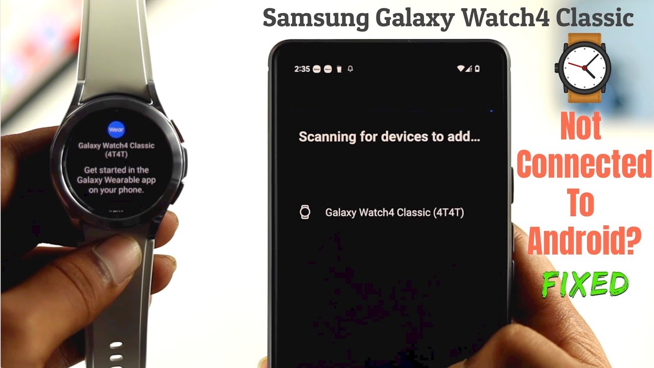 Подключение samsung watch 4 How to Fix Samsung Galaxy 4 Classic Not Connected to Any Android! - YouTube