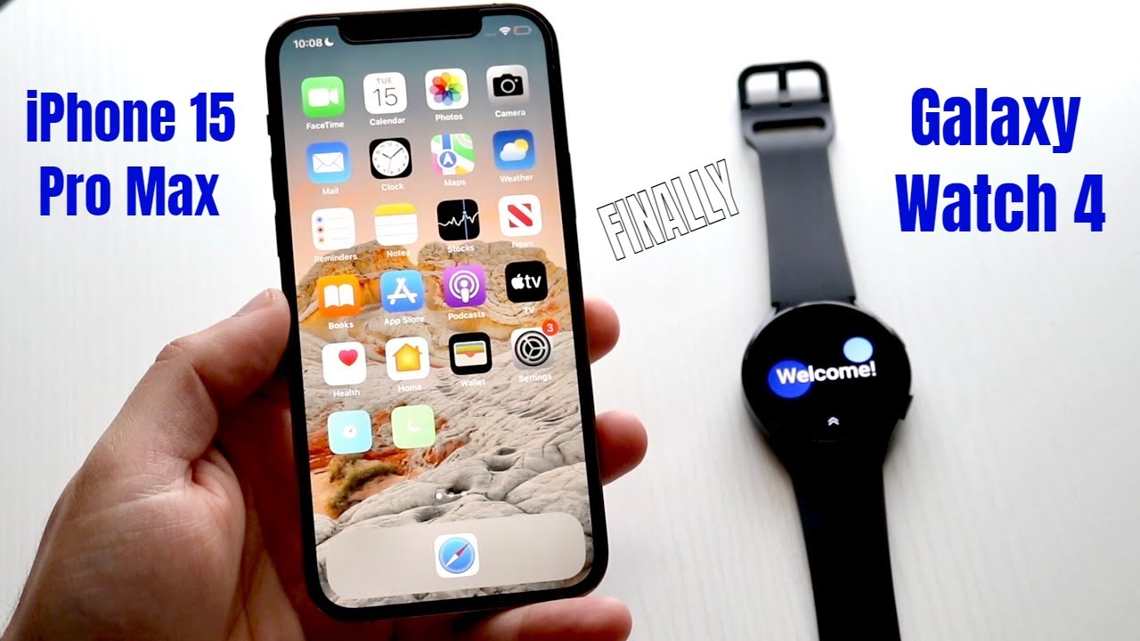 Подключение samsung watch 4 к iphone You Can Connect Galaxy Watch 4 To iPhone - FINALLY - YouTube