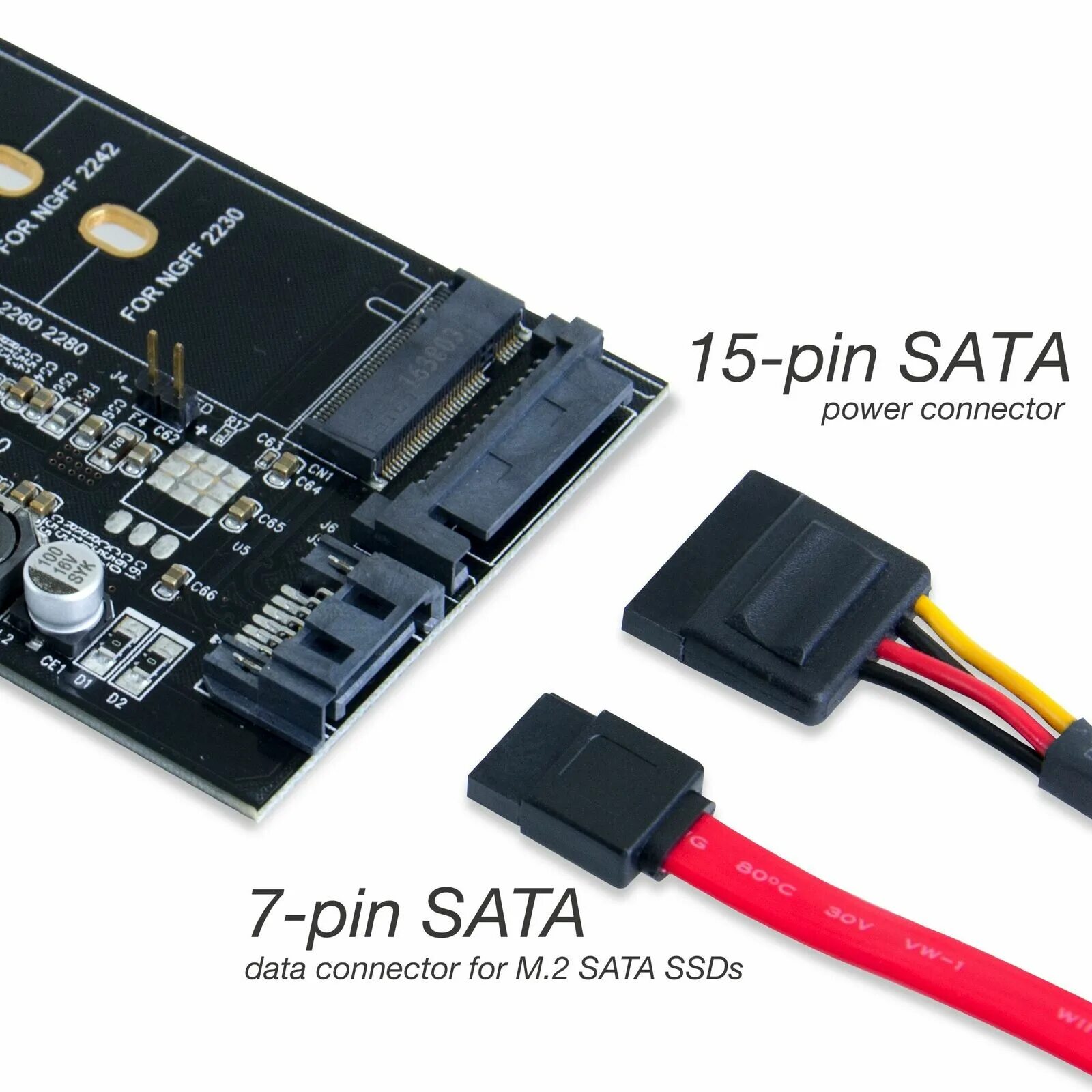 Подключение sata 3 SIIG USB 3.0 Type-C & тип-A 3-порт Pcie карта с M.2 SATA SSD адаптер eBay