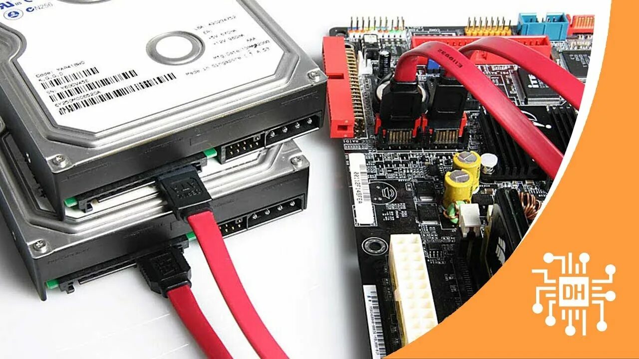 Подключение sata диска через usb Como instalar 2 HD's no mesmo computador - YouTube