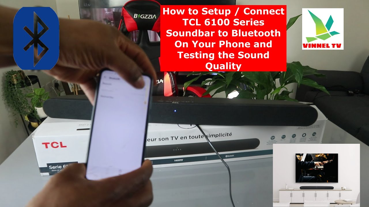 Подключение саундбара tcl к телевизору tcl How to Setup / Connect TCL 6100 Soundbar to Bluetooth On Your Phone and Testing 