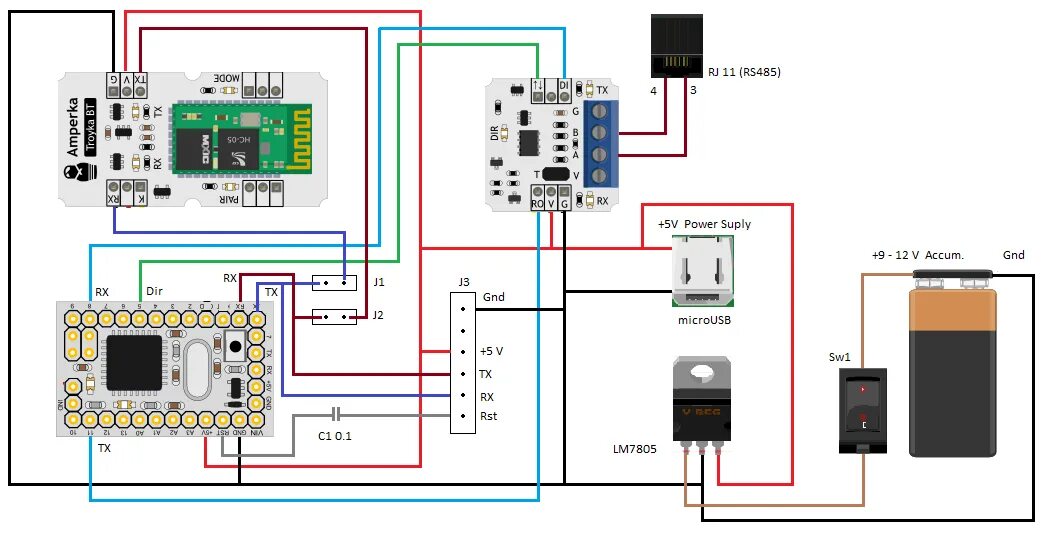 Подключение счетчика а1800 по rs485 Arduino для опроса счетчиков "Меркурий-230" / Хабр