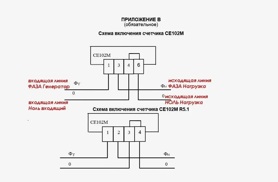 Подключение счетчика электроэнергии энергомера ce102 Схема подсоединения электросчетчика энергомера