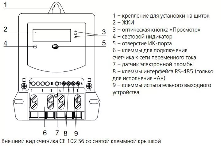 Подключение счетчика электроэнергии энергомера ce102 Счетчик энергомера се 102 HeatProf.ru