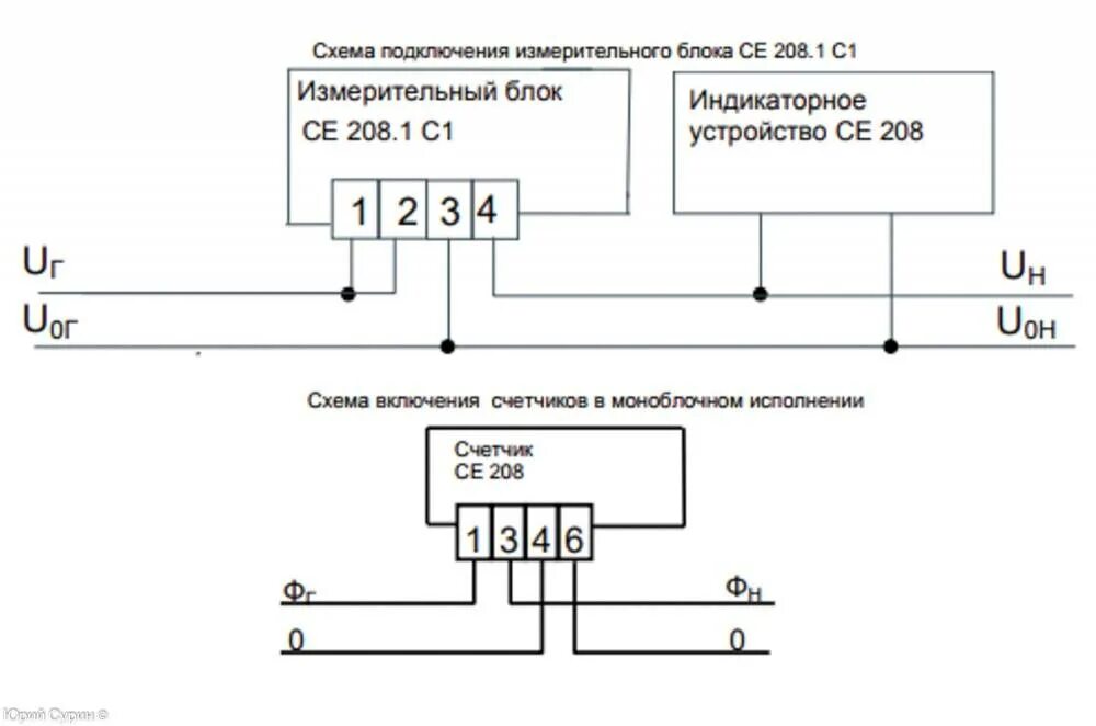 Подключение счетчика электроэнергии се 101 Схема подключения электросчетчика однофазного энергомера се 101