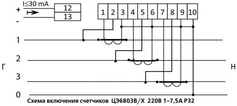 Подключение счетчика энергомера цэ6803в Счётчик электроэнергии Энергомера ЦЭ6803: документы и характеристики