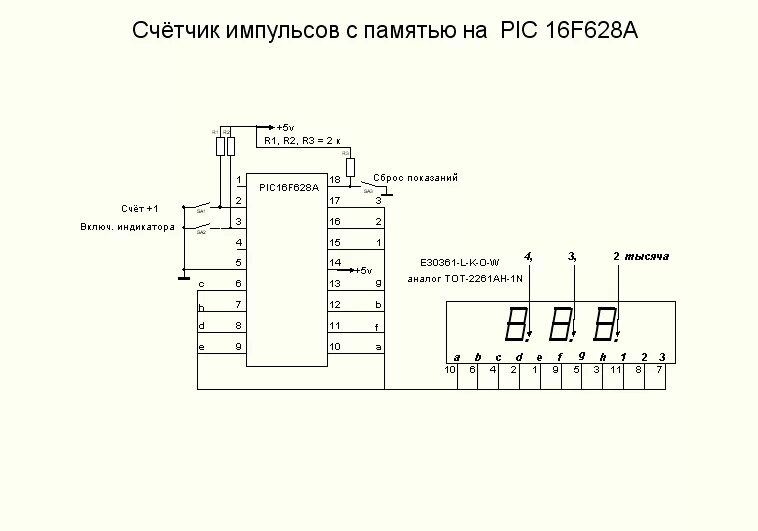 Подключение счетчика импульсов Счет импульсов: найдено 84 изображений