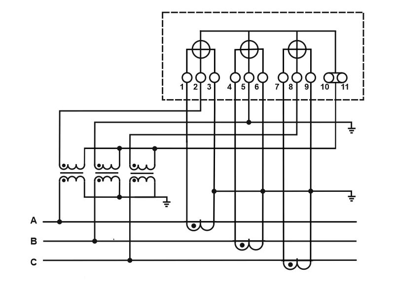 Подключение счетчика косвенного включения Счетчики электроэнергии Меркурий: Схемы включения счётчика Меркурий 234
