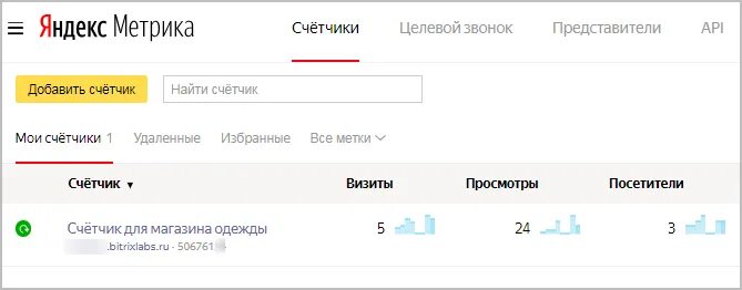 Подключение счетчика метрики Подключение счётчиков Яндекс.Метрики