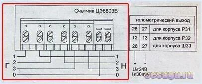 Подключение счетчика цэ6803в Как правильно подключить электросчетчик однофазный своими руками: подробная инст