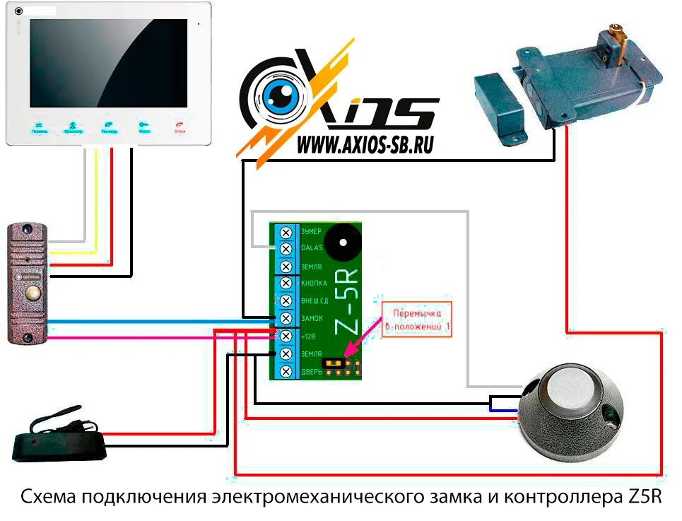 Подключение считывателя к электромеханическому замку cisa Купить электромеханический замок на дверь