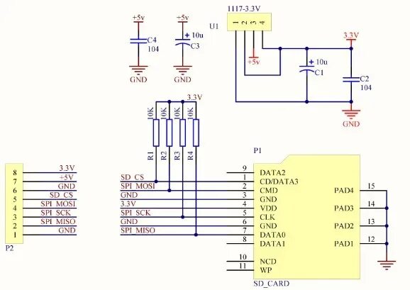 Подключение sd карты к компьютеру Модуль чтения и записи SD-карты, MCU SD SPI интерфейс, разъем для SD-карты, моду