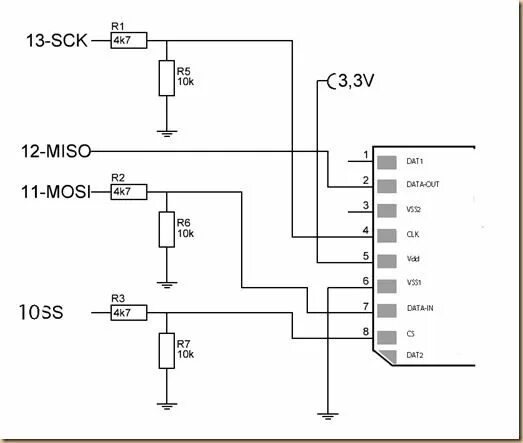 Подключение sd карты к телефону SD-card on Arduino Arduino, Sd card, Cards