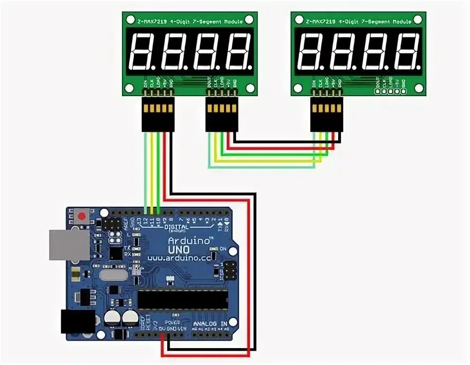 Подключение семисегментного индикатора к ардуино 4 разряда Идеи на тему "Arduino" (14) в 2021 г ардуино, электроника, электронная схема