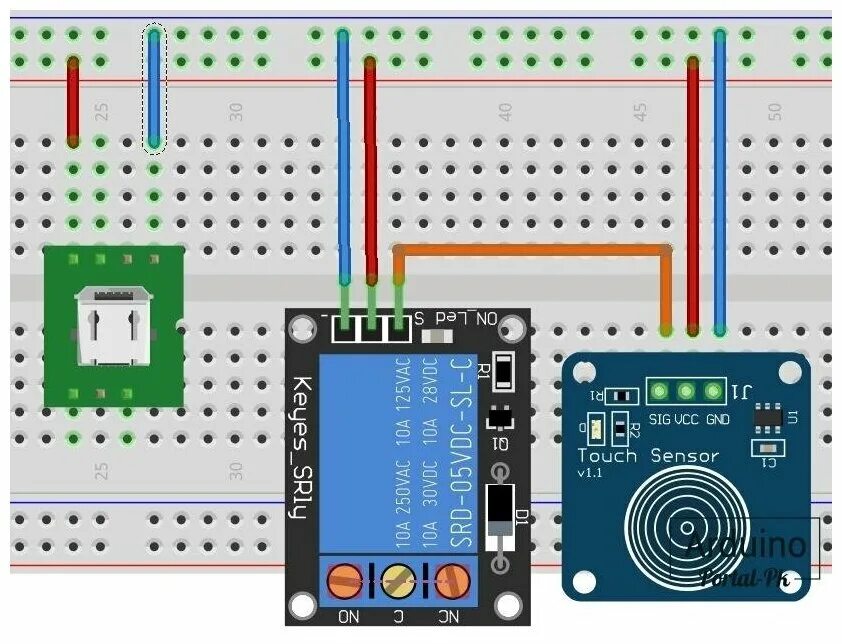 Подключение сенсорного датчика Arduino датчик касания TP223 - купить по выгодной цене на Яндекс Маркете