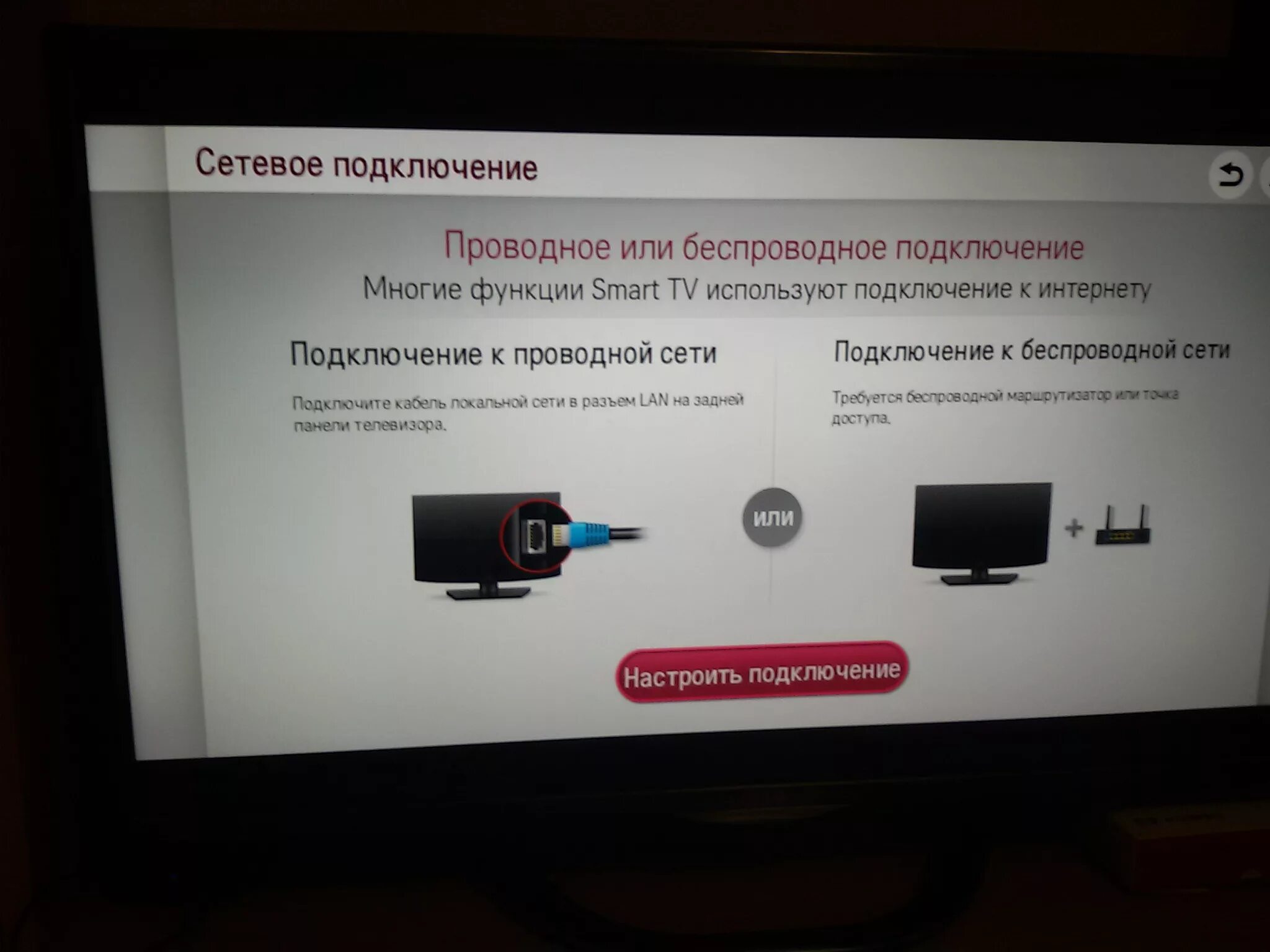 Подключение сети ограничено на телевизоре через wifi Телевизор LG LA620V (32,42") 2013 года : Телевизоры LG до 2014 года на Netcast