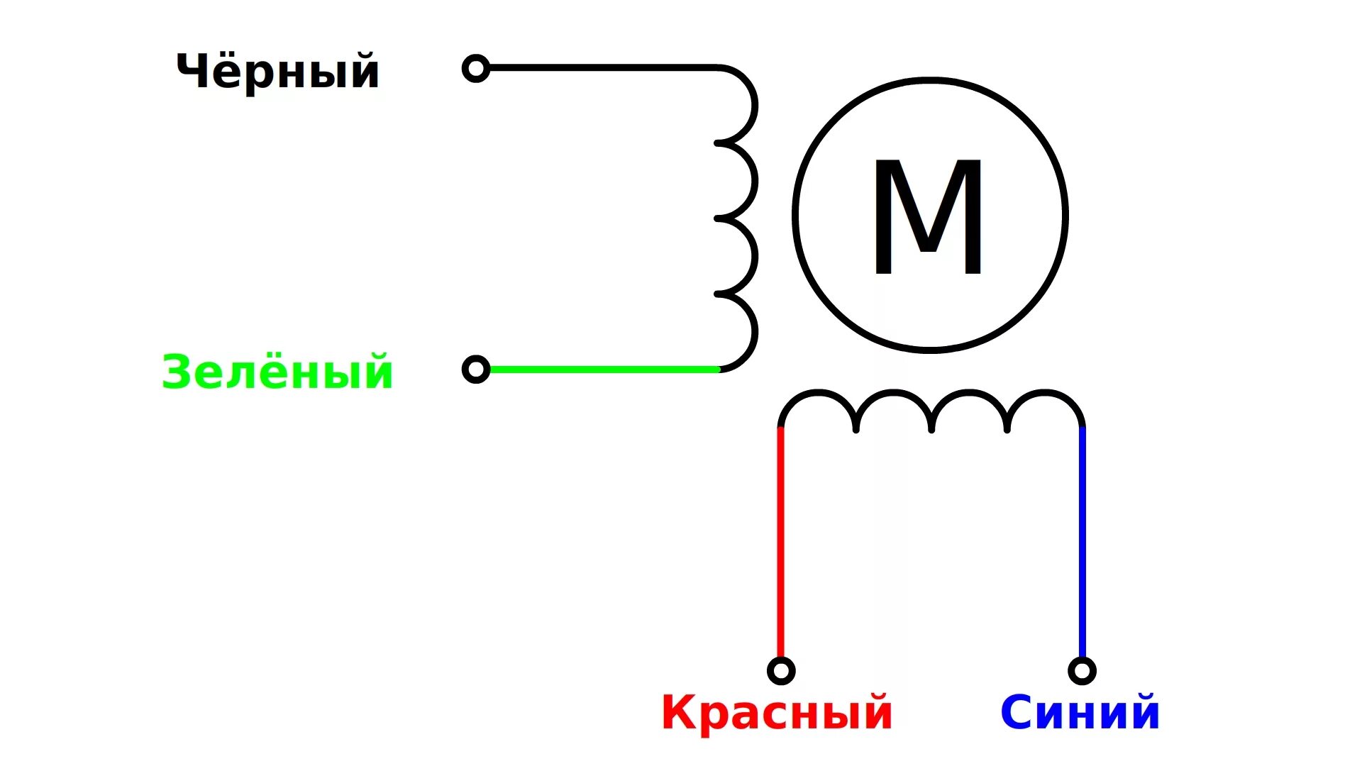 Подключение шагового двигателя 4 провода Шаговый двигатель