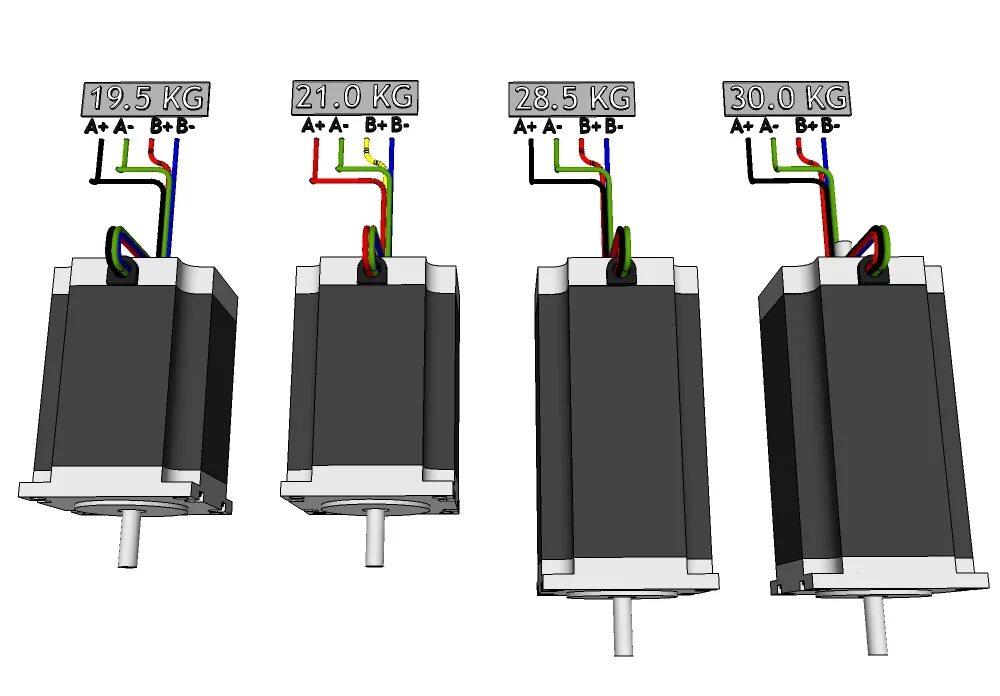 Подключение шагового двигателя 6 проводов Step motor - Upgrades - Inventables Community Forum