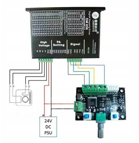 Подключение шагового двигателя к контроллеру Генератор сигналов для регулятора скорости шагового двигателя, новый, в наличии.