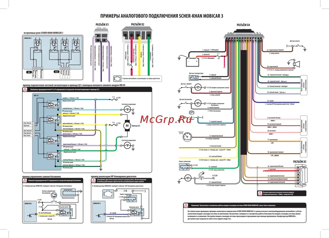 Подключение шерхан мобикар 2 Scher-Khan MOBICAR 3 Схема подключения онлайн