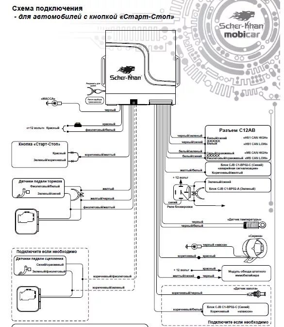Подключение шерхан мобикар 2 Scher-khan magicar 10 - Ford S-Max (1G), 2 л, 2011 года электроника DRIVE2