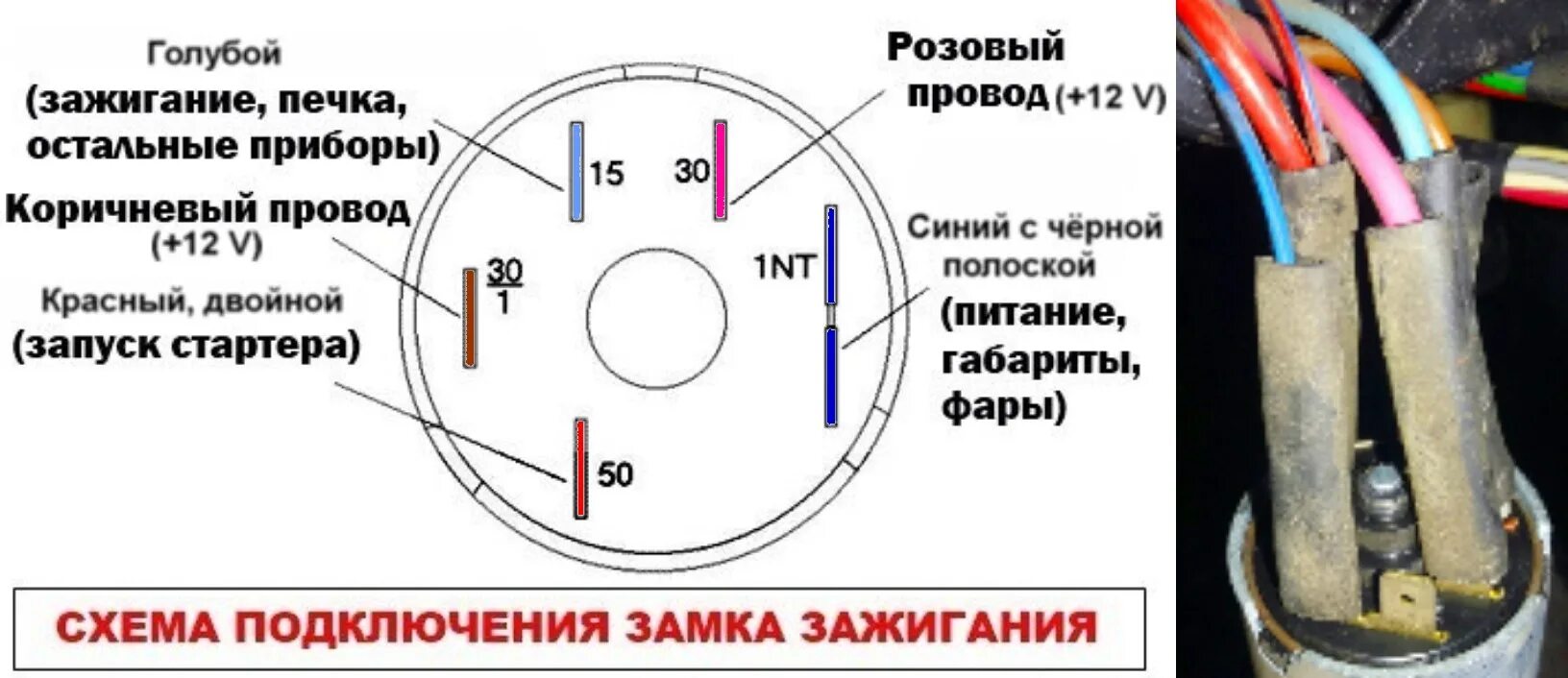 Подключение шестиконтактного замка зажигания Установка магнитолы с андроидом - Lada 21061, 1,5 л, 1994 года электроника DRIVE