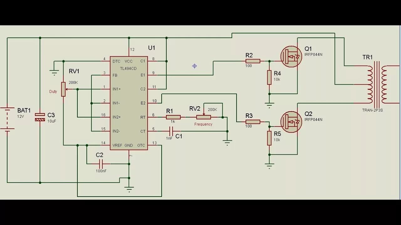 Подключение шим генератора simple SMPS ferrite inverter - YouTube