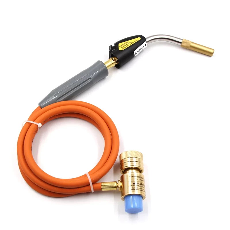 Подключение шланга на гляделку висхауп газовая горелка 1pc Gas Self Ignition Turbo Torch With Hose Solder Propane Welding Torch For Plu