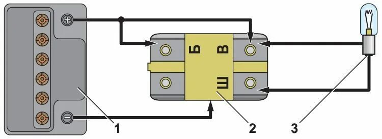 Подключение шоколадки генератора Ремонт ВАЗ 2105 (Жигули) : Проверка регулятора напряжения