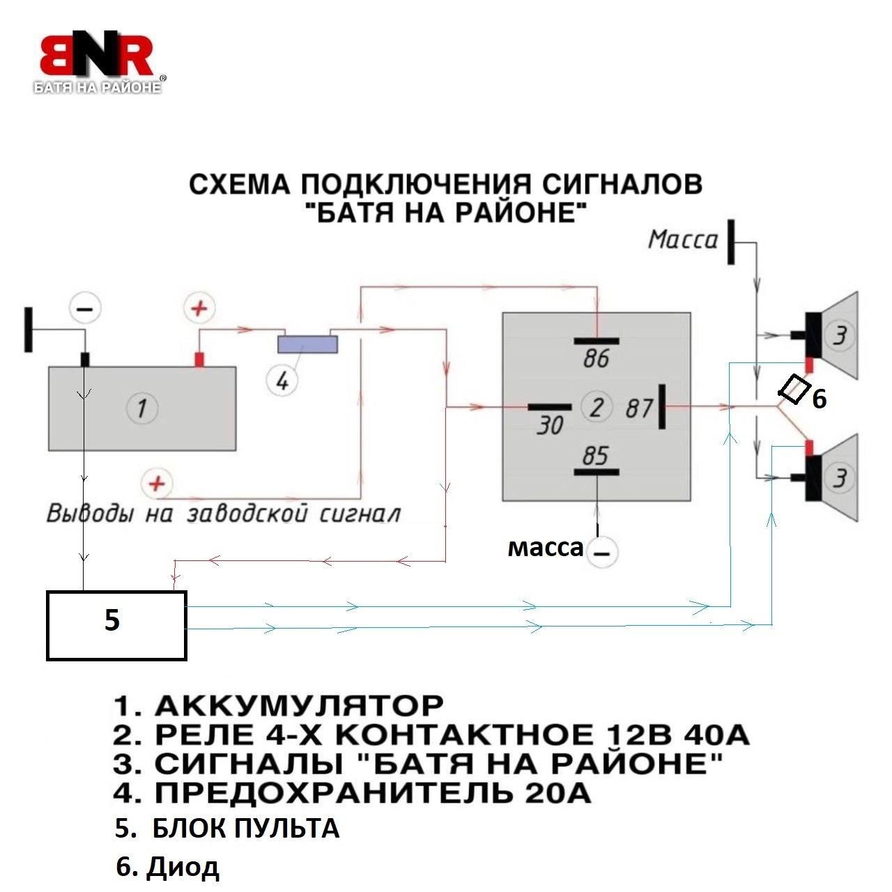 Подключение сигнала батя на районе через реле Установка сигналов "батя на районе 8 мелодий" - Hyundai Sonata VI (YF), 2 л, 201