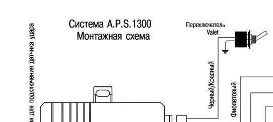 Подключение сигнализации aps 2500 A.P.S 1300 проблема - автосигнализации, иммобилайзеры, защита от угона - Угона.н