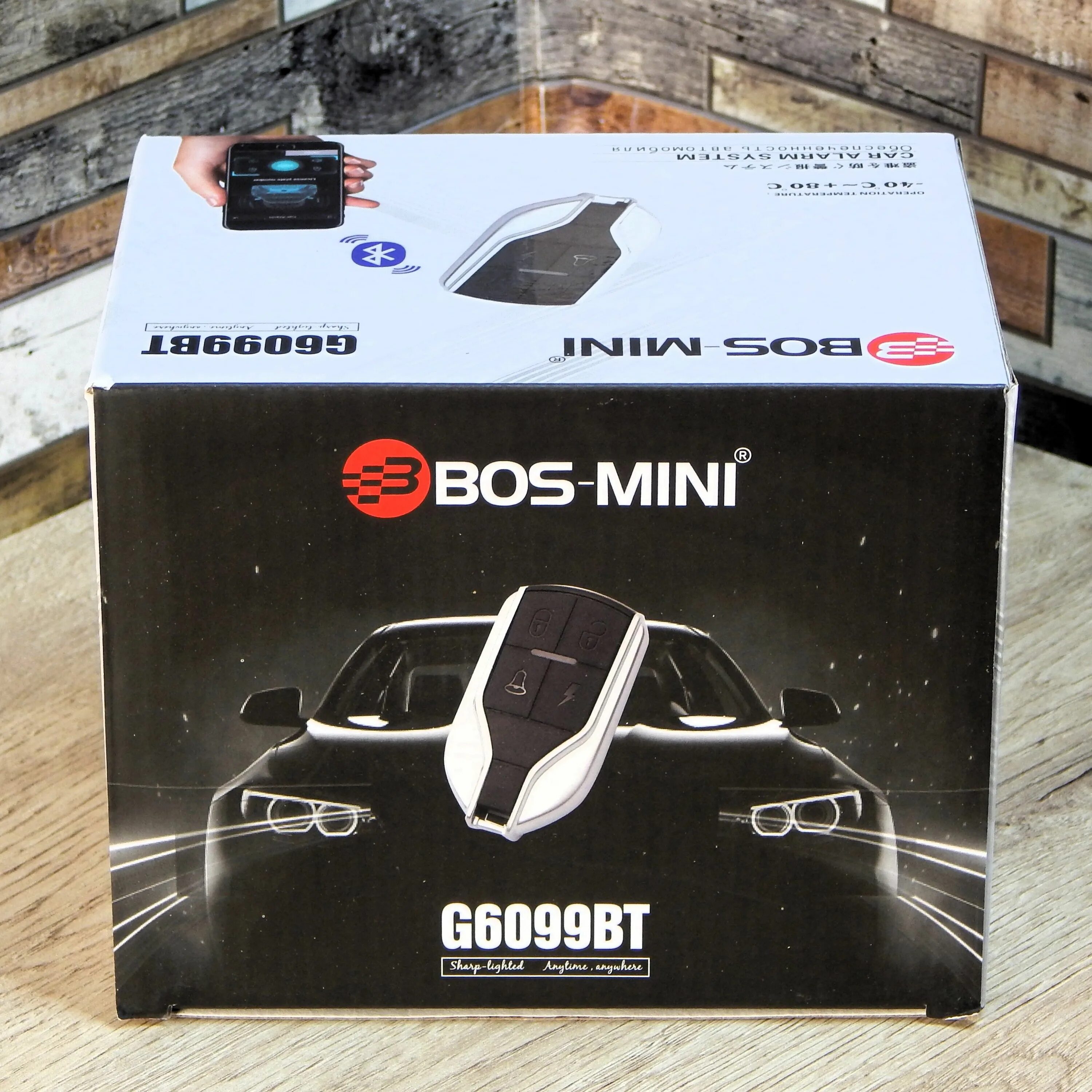 Подключение сигнализации bos mini Автосигнализация BOS-MINI Z6099BT купить по выгодной цене в интернет-магазине OZ