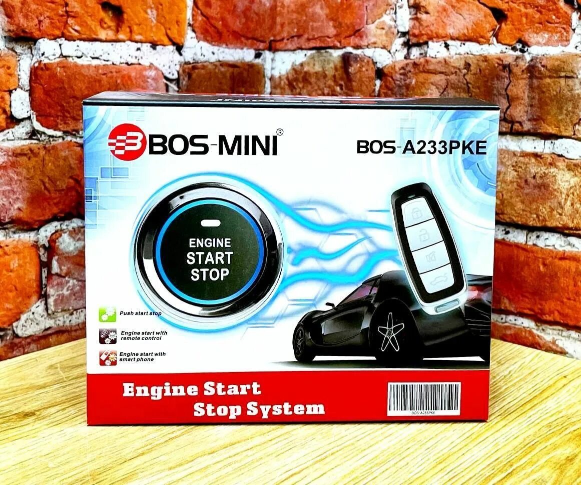 Подключение сигнализации bos mini bos a233pke Автосигнализация BOS-MINI A233РКЕ купить по выгодной цене в интернет-магазине OZ