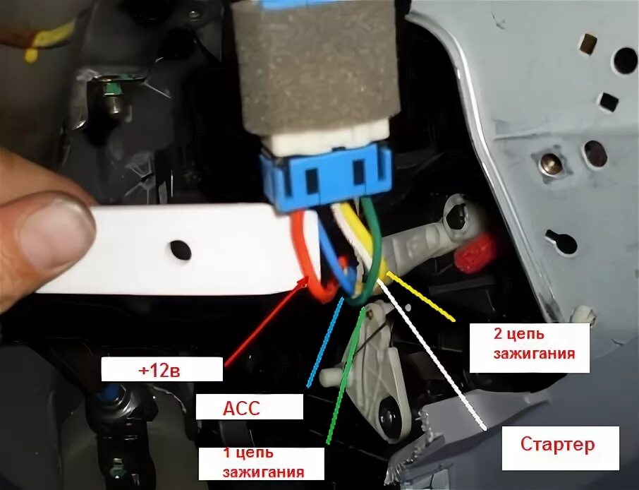 Подключение сигнализации хендай акцент Установка Jaguar EZ-10 - Hyundai Accent (2G), 1,5 л, 2007 года электроника DRIVE