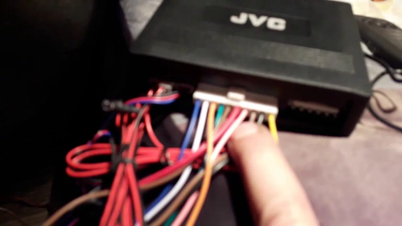 Подключение сигнализации jvc j211 сигнализация jvc в пасат - YouTube