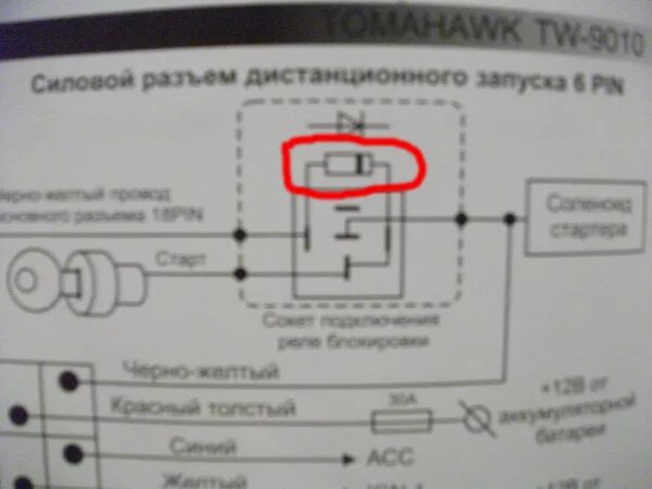 Подключение сигнализации томагавк ваз 2110 Ответы Mail.ru: Ребята подскажите пожалуйста что это за штучка обведенная красны