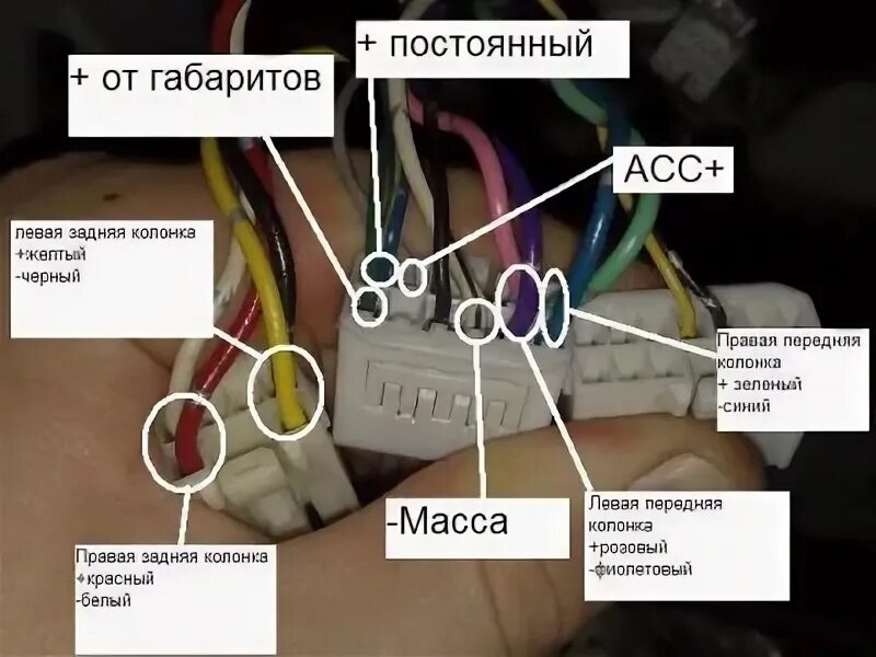 Подключение сигнализации тойота кроун 171 Замена штатной Головы на Carrozzeria - Toyota Crown (S170), 2,5 л, 2001 года авт