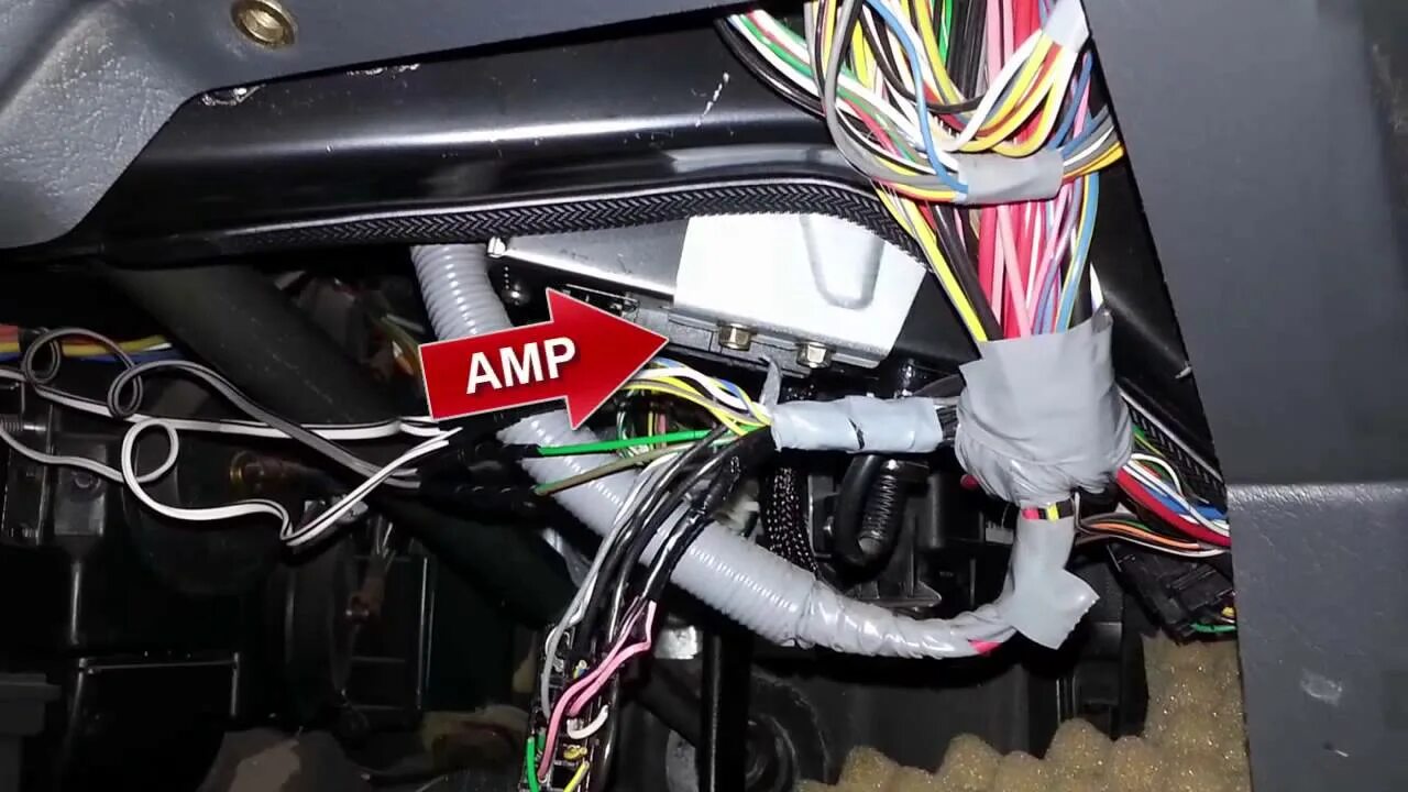 Подключение сигнализация вольво Volvo 940 Where to find the Speaker wires and factory amp - YouTube