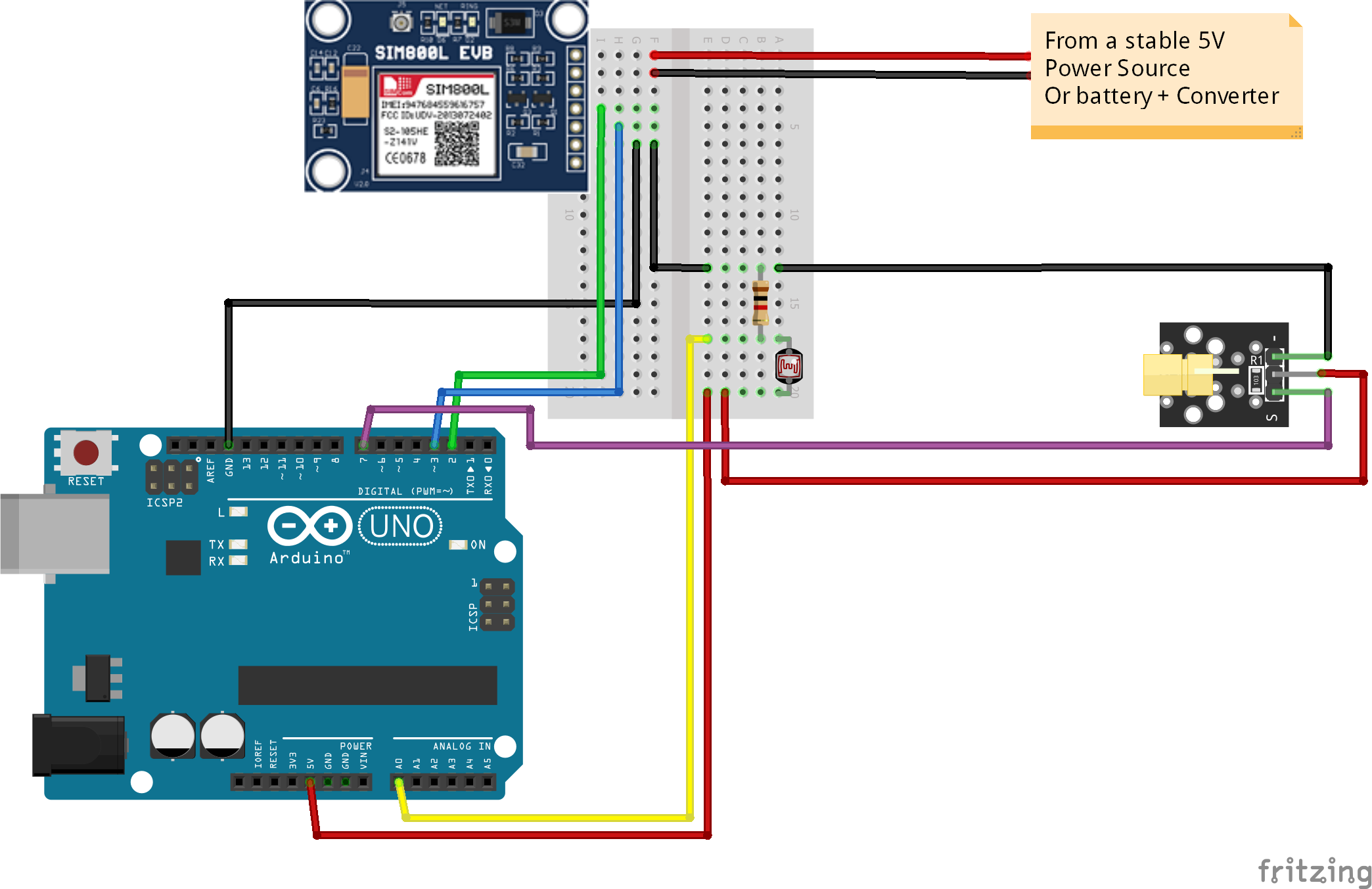 Подключение сим камеры SIM800L - LASER Tripwire GSM Alarm with Phone Number Dialing - Hackster.io