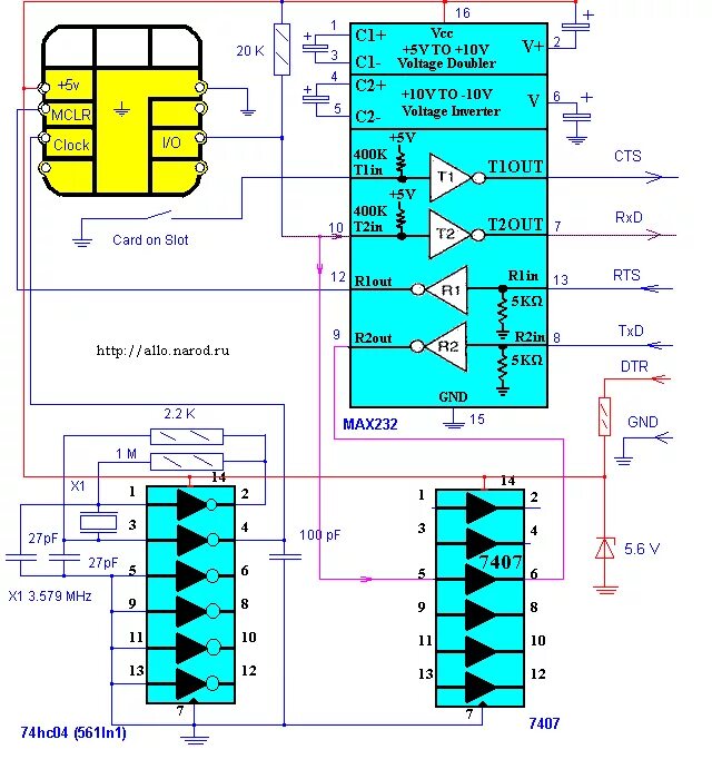 Подключение сим карты к компьютеру Sim-Reader v.3