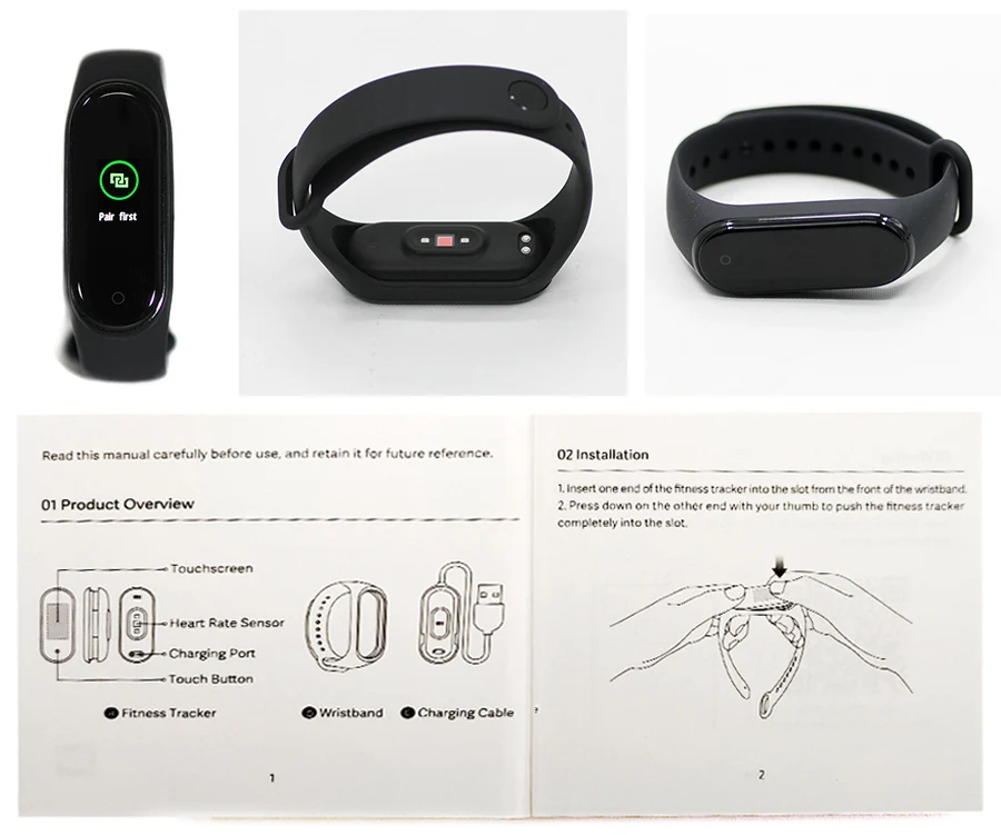 Подключение smart band 4 Wholesale Global Version Xiaomi Official Xiaomi Mi Smart Band 4 From m.alibaba.c