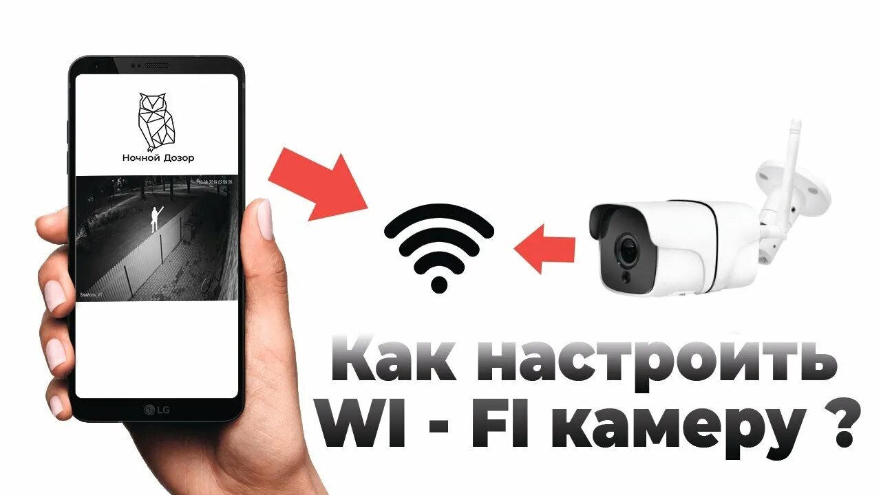 Подключение смарт камер к телефону Как подключить Вай Фай (WI - FI) Камеру ? Видеоурок ! - YouTube