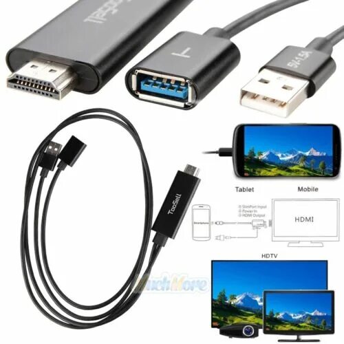 Подключение смартфона к телевизору hdmi переходник rodriguez_cruz_oscar on eBay